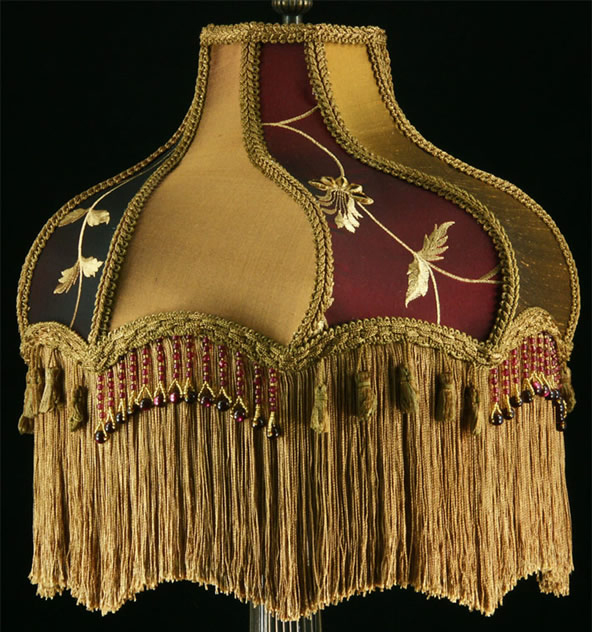 fringed lampshade TF1a