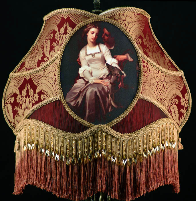 Table or Floor Lamp Shade Plain Jane Shop Victorian Lampshade TF40a