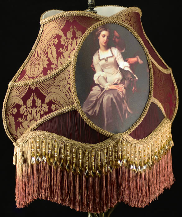 Table or Floor Lamp Shade Plain Jane Shop Victorian Lampshade TF40b