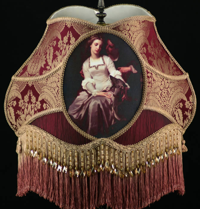 Table or Floor Lamp Shade Plain Jane Shop Victorian Lampshade TF40c