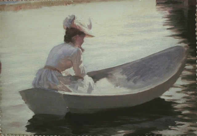 fringed lampshade TF9e