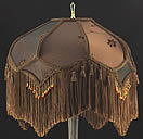 Table and Floor Lampshade Plain Jane Shop TF18 Victorian Fringed Lamp shade