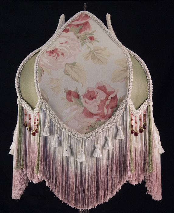 Victorian Lamp Shade TF39 Plain Jane Shop