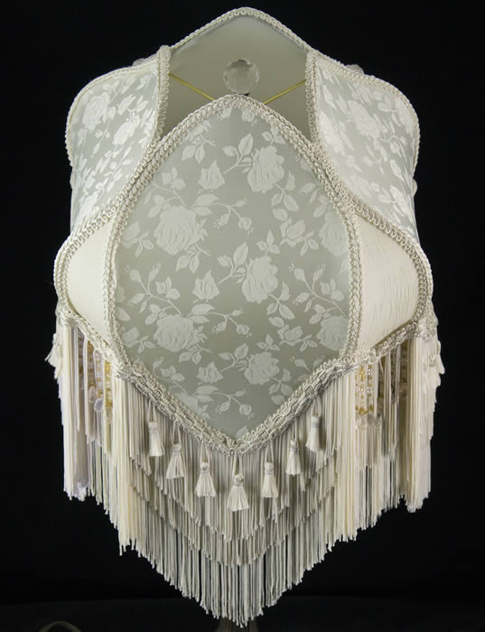 fringed lampshade TF6c